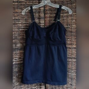 Kindred Bravely Sublime Maternity & Nursing Pumping Busty Tank Top Large Black